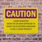 Signmission Radiation & Laser Sign, 7 in H x 10 in W, Plastic, Rectangle OS-2PACK-CR-P-710-L-10143 - alternate 4